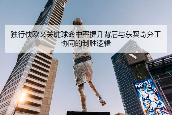 独行侠欧文关键球命中率提升背后与东契奇分工协同的制胜逻辑